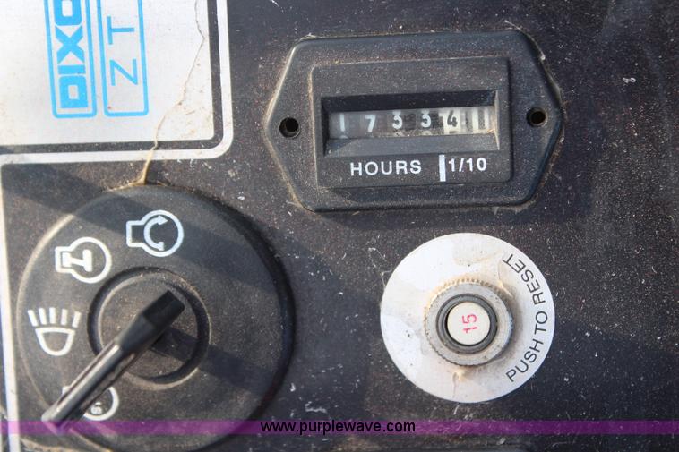 image for item H1458 Dixon Grizzly ZTR lawn mower