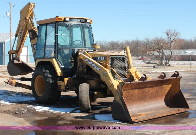 image for item H8297 1994 John Deere 310D backhoe
