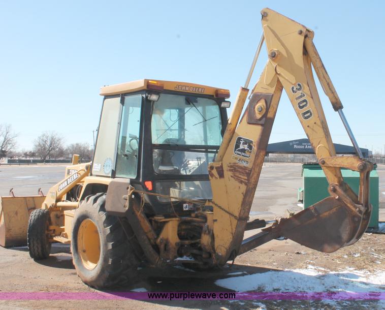 image for item H8297 1994 John Deere 310D backhoe