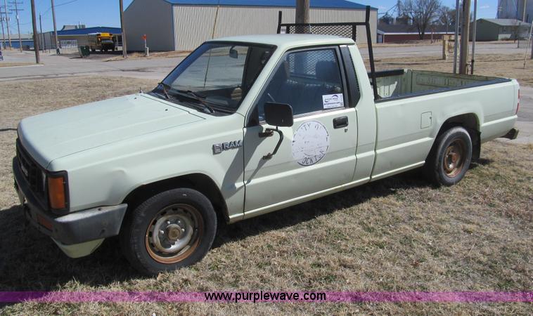 image for item I7142 1987 Dodge Ram 50 pickup truck