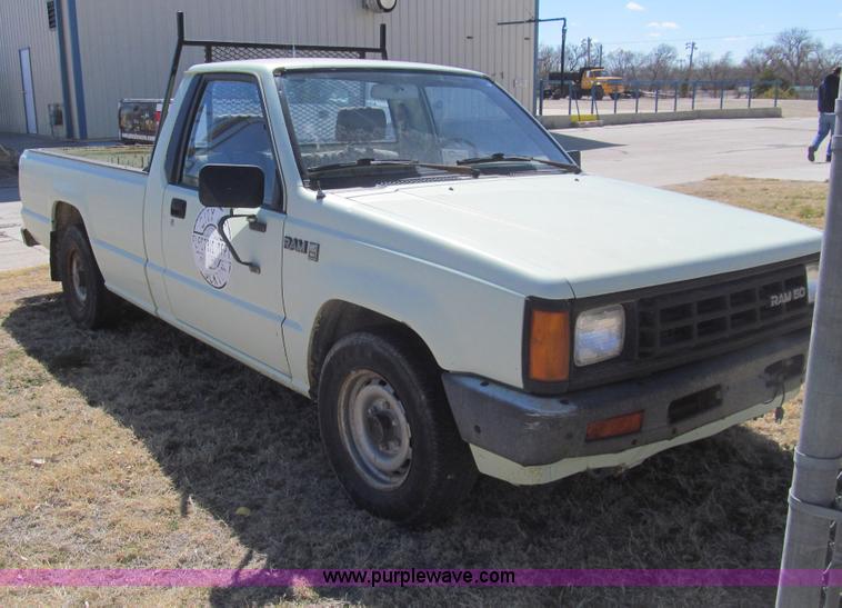 image for item I7142 1987 Dodge Ram 50 pickup truck
