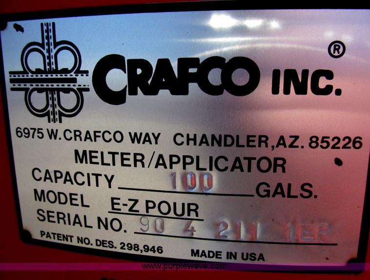 image for item I7144 1990 Crafco crack sealer