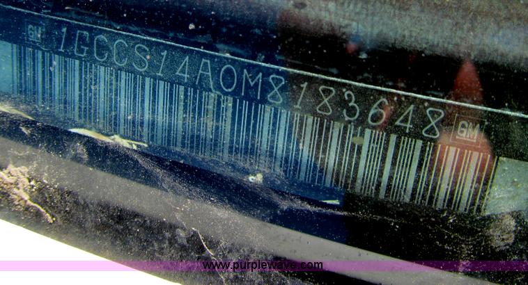 image for item I7145 1991 Chevrolet S10 pickup truck