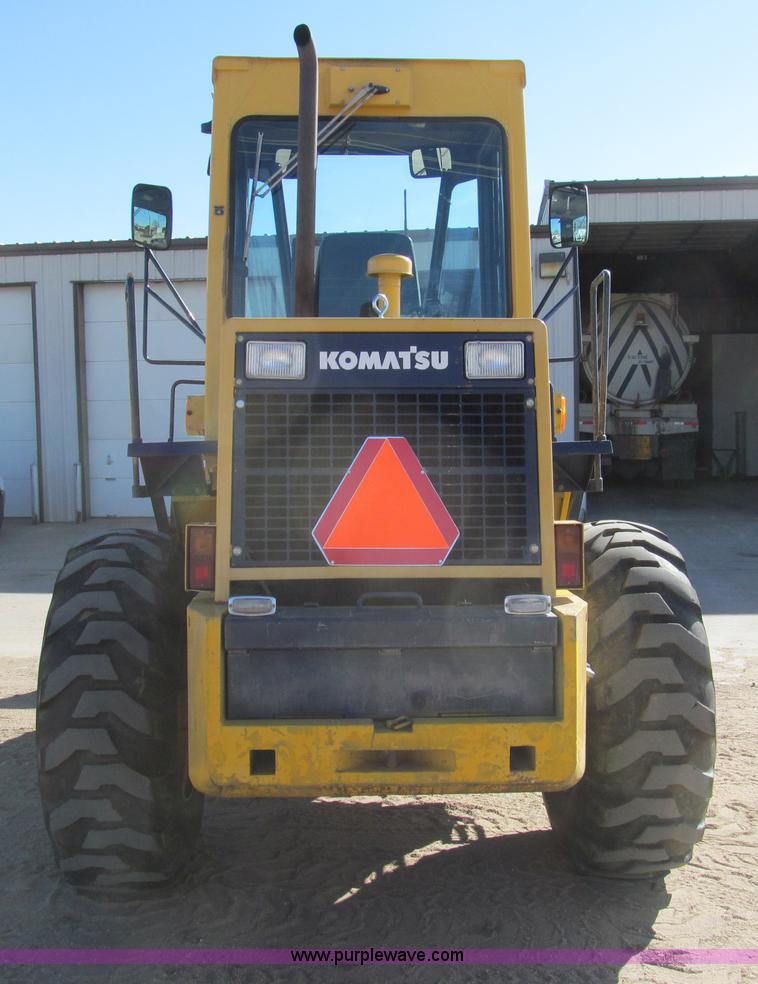 image for item I7157 1996 Komatsu WA120-1 wheel loader