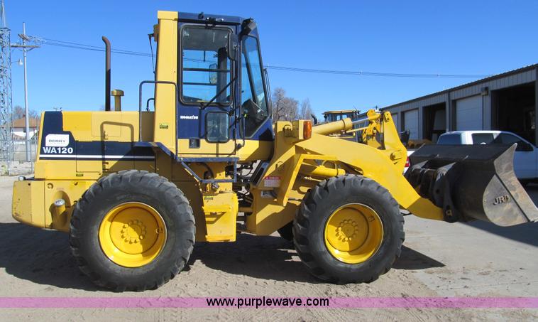 image for item I7157 1996 Komatsu WA120-1 wheel loader