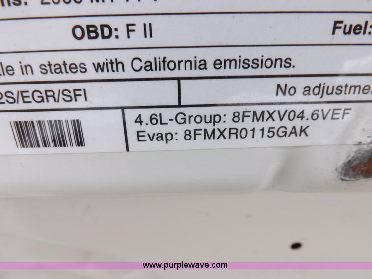 image for item I9078 2008 Ford Crown Victoria Police Interceptor