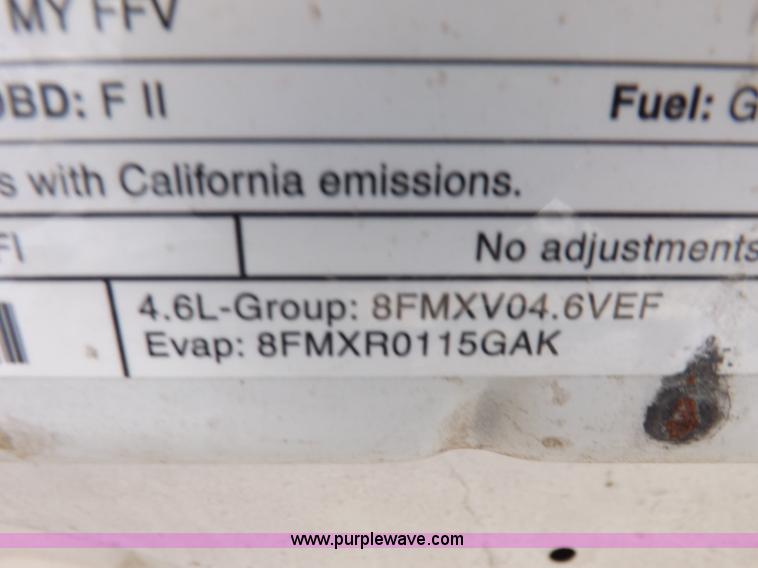 image for item I9081 2008 Ford Crown Victoria Police Interceptor