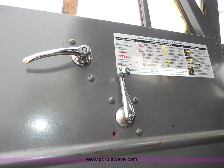 image for item I9339 1952 Oshkosh WA-703 runway snow plow vehicle