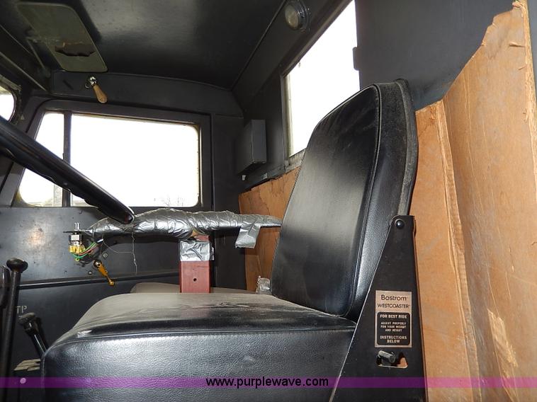 image for item I9339 1952 Oshkosh WA-703 runway snow plow vehicle