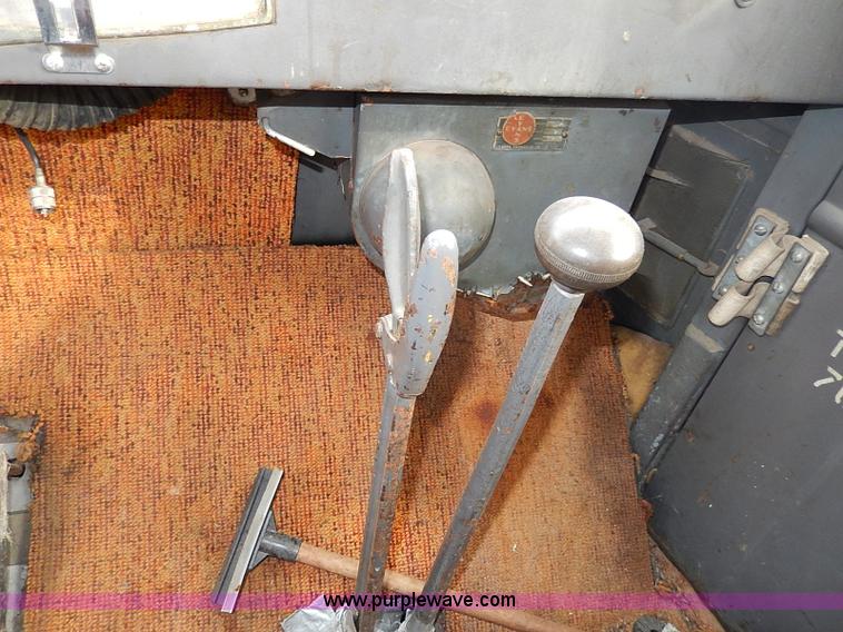 image for item I9339 1952 Oshkosh WA-703 runway snow plow vehicle