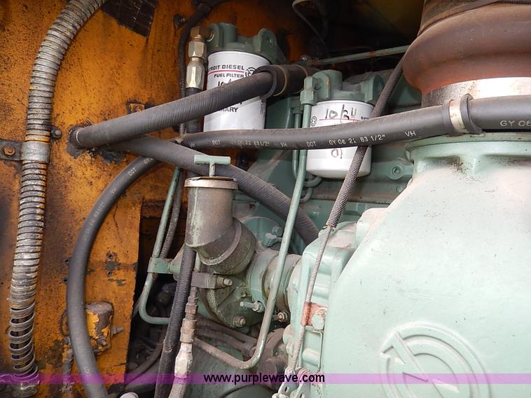 image for item I9339 1952 Oshkosh WA-703 runway snow plow vehicle