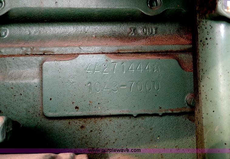 image for item I9339 1952 Oshkosh WA-703 runway snow plow vehicle