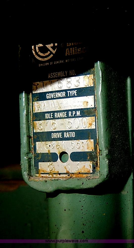 image for item I9339 1952 Oshkosh WA-703 runway snow plow vehicle