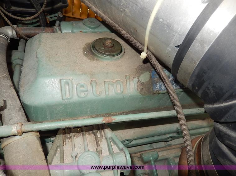 image for item I9339 1952 Oshkosh WA-703 runway snow plow vehicle