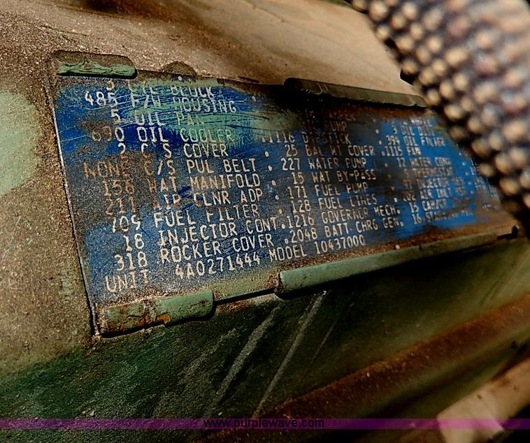 image for item I9339 1952 Oshkosh WA-703 runway snow plow vehicle