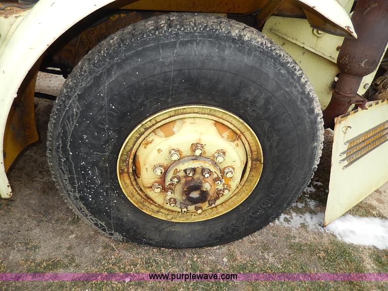 image for item I9339 1952 Oshkosh WA-703 runway snow plow vehicle