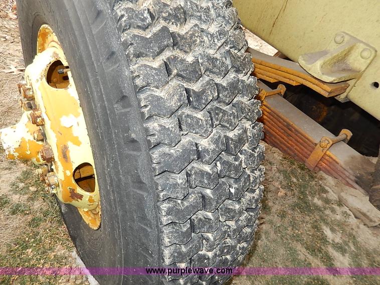 image for item I9339 1952 Oshkosh WA-703 runway snow plow vehicle