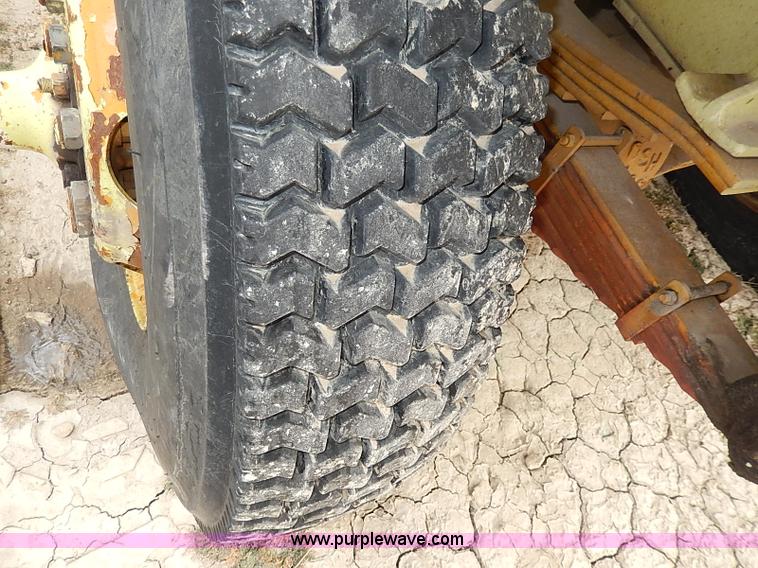 image for item I9339 1952 Oshkosh WA-703 runway snow plow vehicle