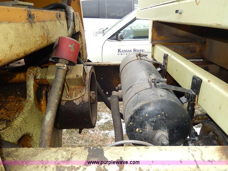 image for item I9339 1952 Oshkosh WA-703 runway snow plow vehicle