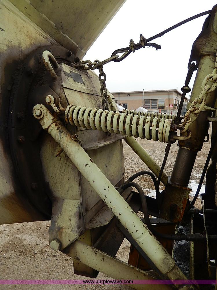 image for item I9339 1952 Oshkosh WA-703 runway snow plow vehicle