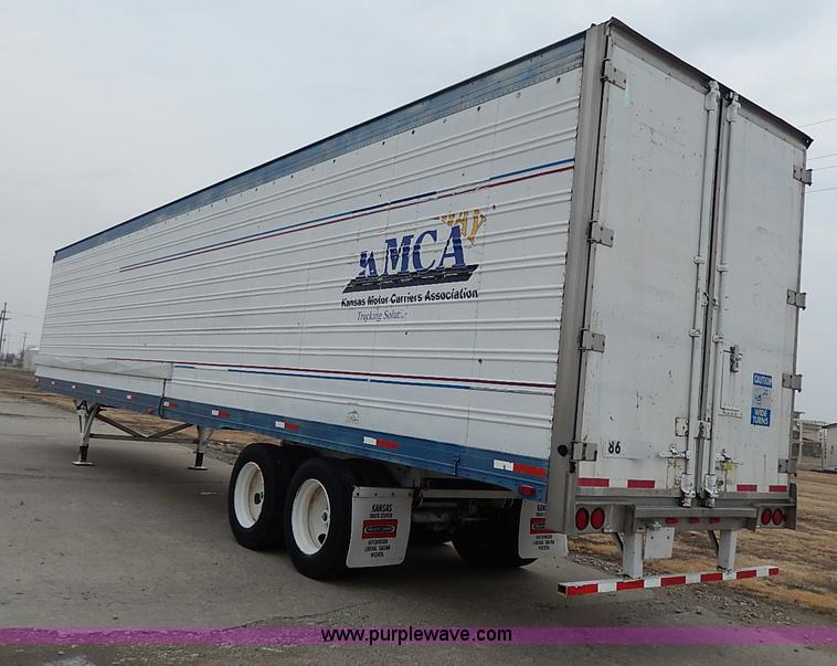 image for item I9351 1989 American 48' dry van trailer