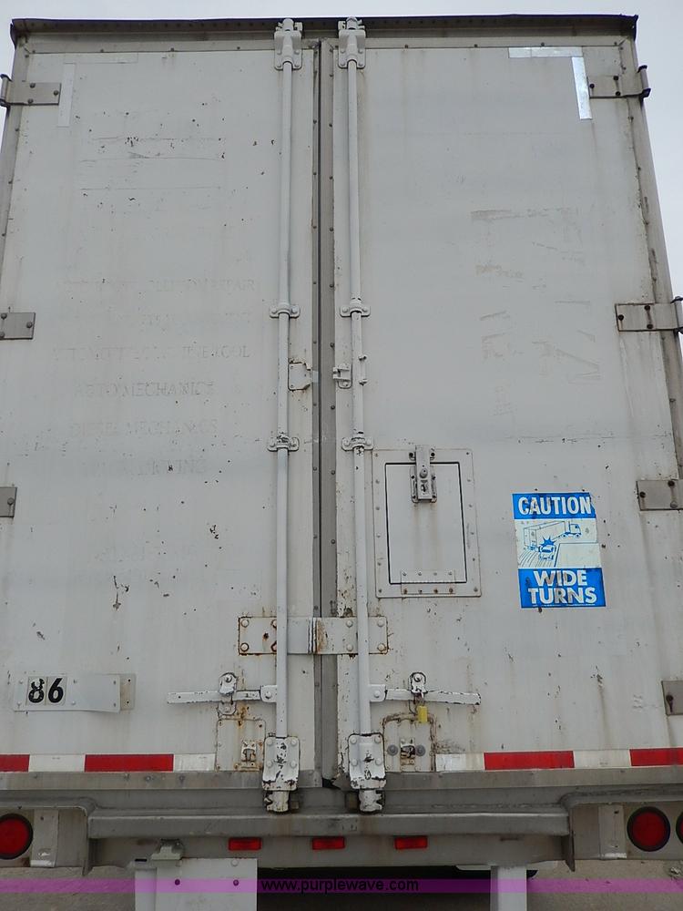 image for item I9351 1989 American 48' dry van trailer