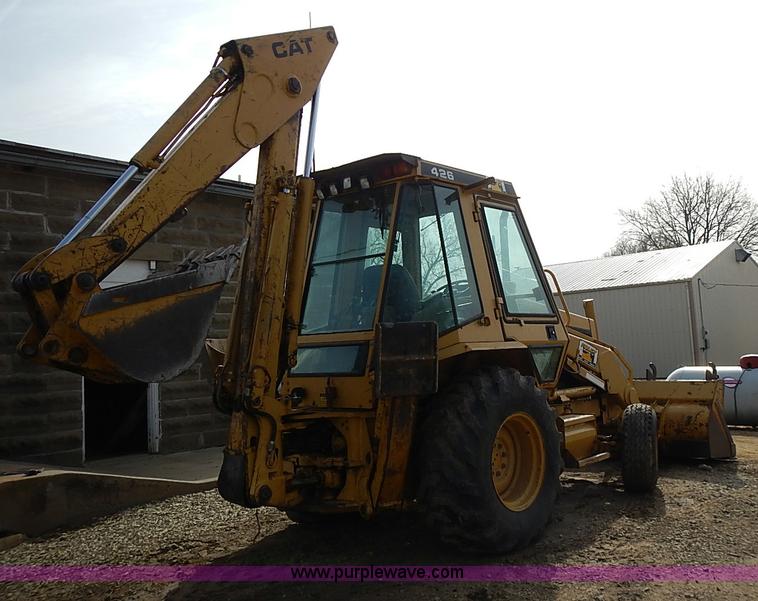 image for item I9385 1987 Caterpillar 426 backhoe