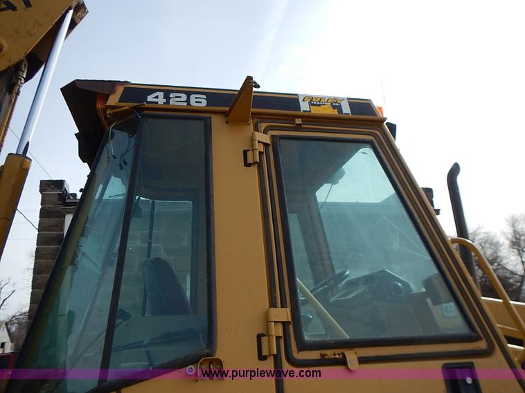 image for item I9385 1987 Caterpillar 426 backhoe