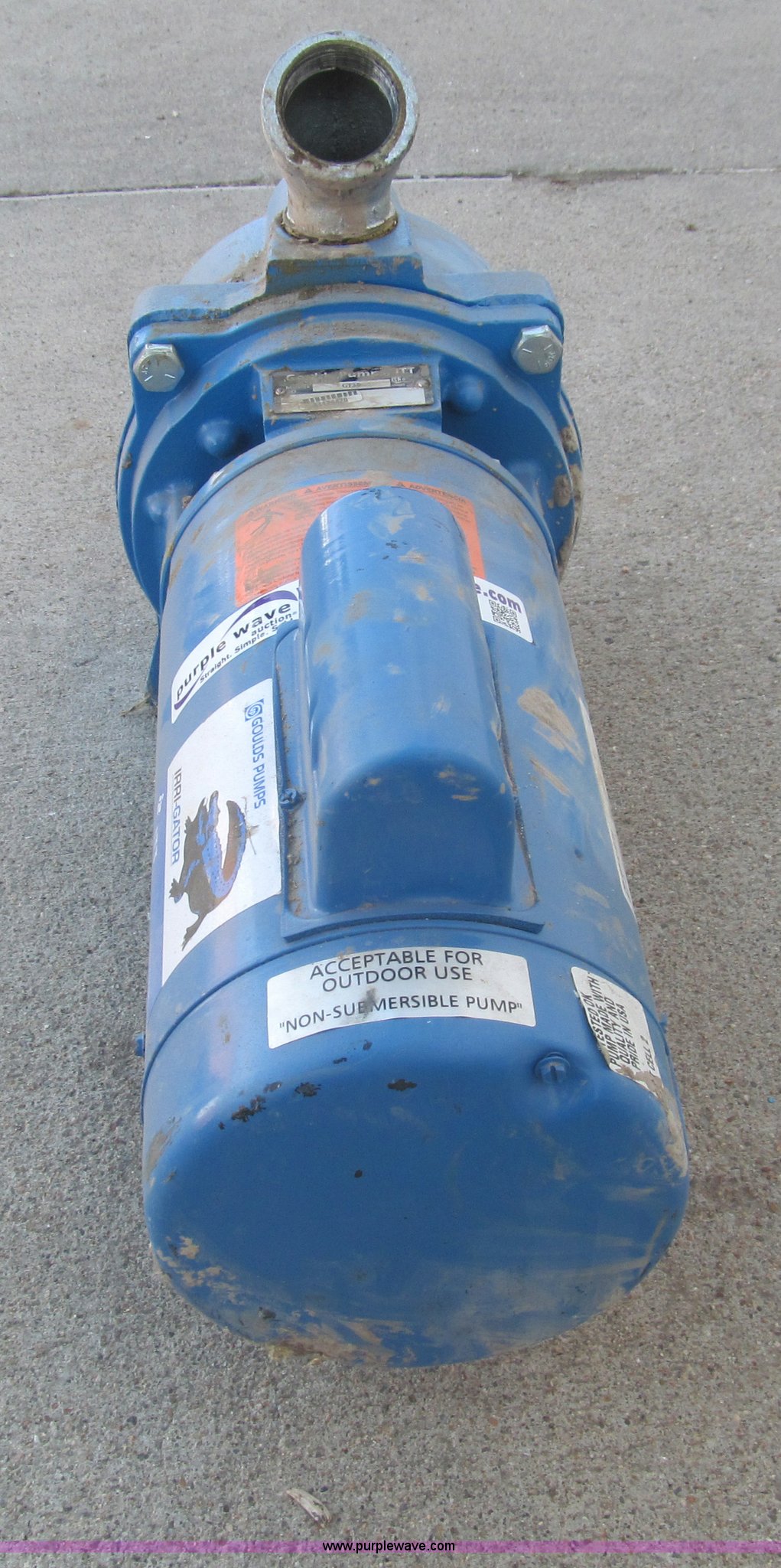 IrriGator GT30 water pump in Goodland, KS Item AY9866 sold Purple Wave