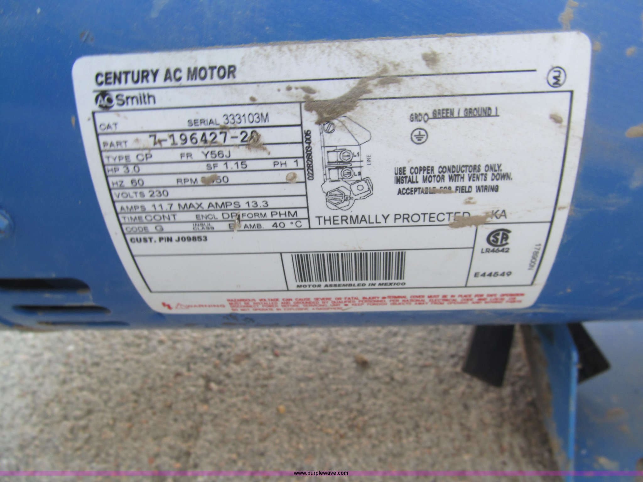 IrriGator GT30 water pump in Goodland, KS Item AY9866 sold Purple Wave