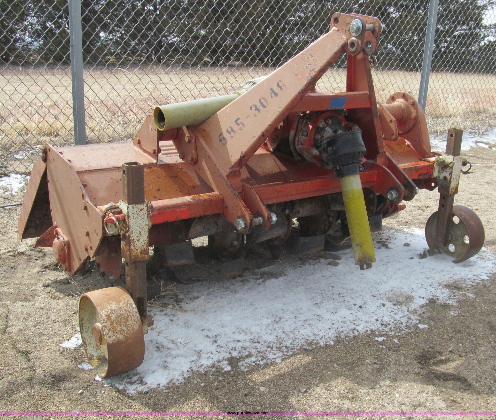 Kuhn EL80 tiller in Hill City, KS Item AY9874 sold Purple Wave