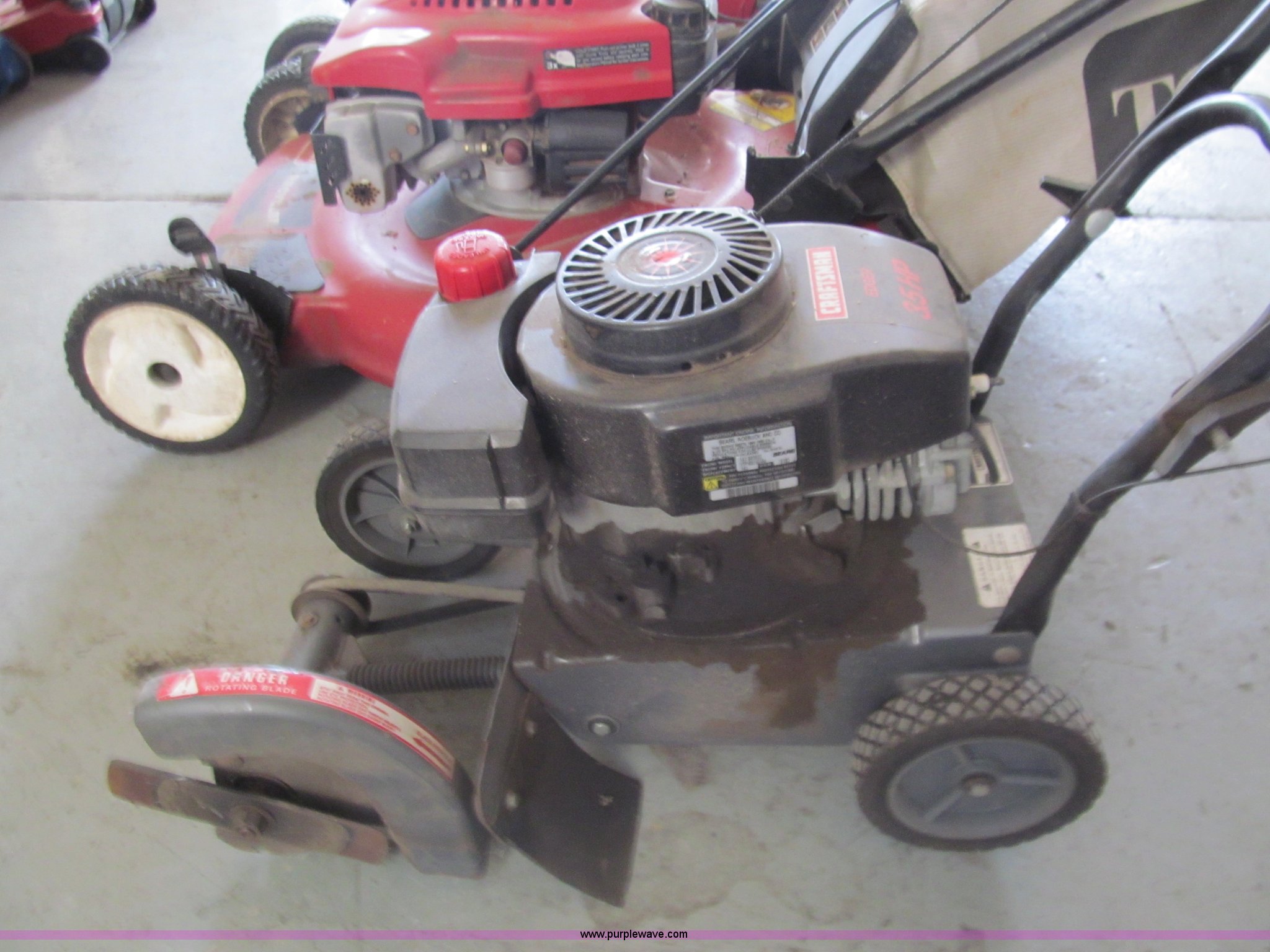 (3) pieces of lawn and garden equipment in Hutchinson, KS Item AY9893