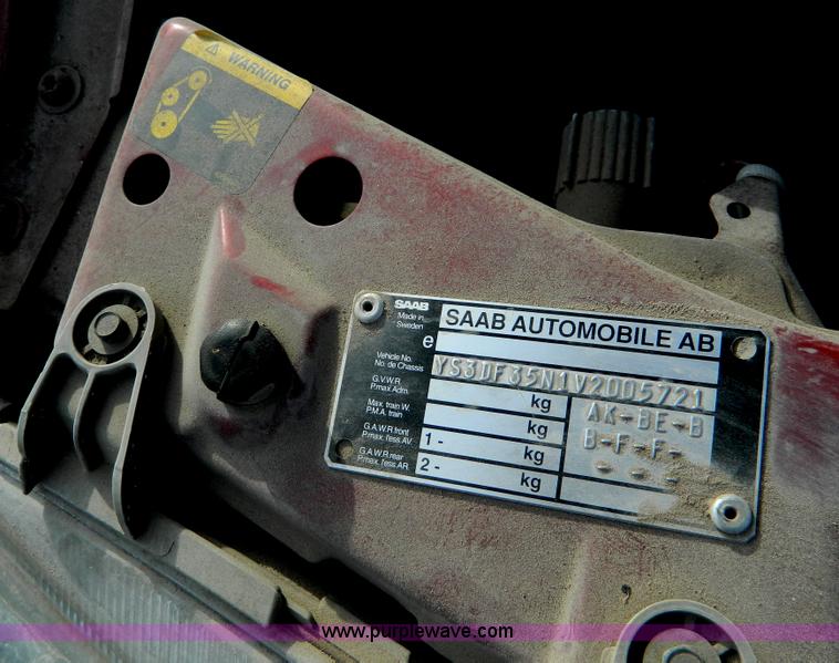 image for item AQ9977 1997 Saab 900 SE