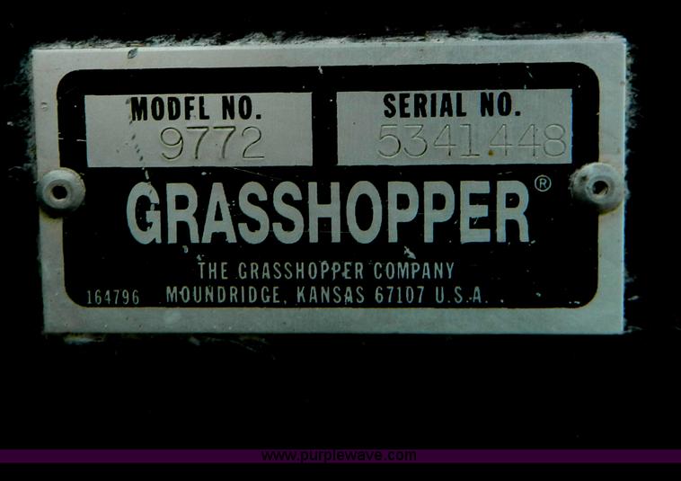 image for item AQ9979 Grasshopper 928 ZTR lawn mower