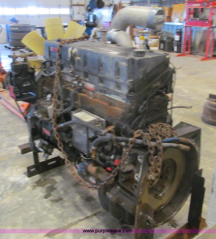 image for item AY9803 Cummins M11-330E six cylinder diesel engine
