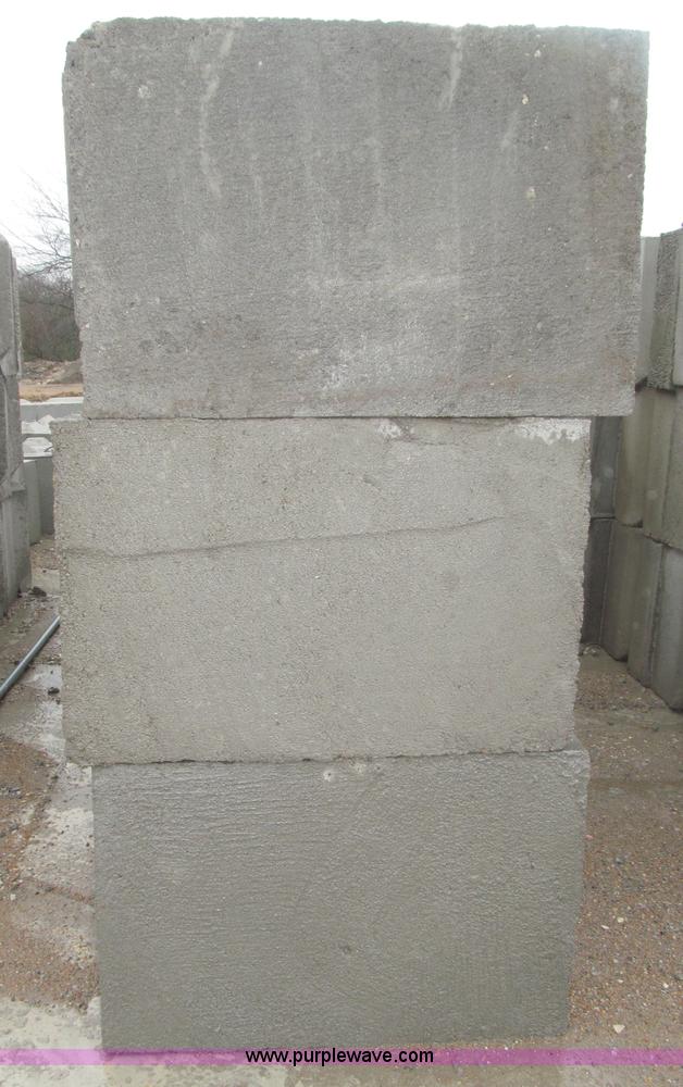 image for item C1864 (32) 3'L x 2'W x 2'H concrete bunker blocks