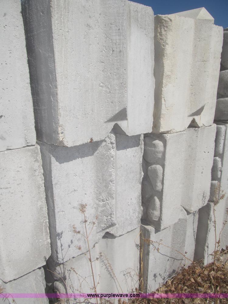image for item C1868 (32) 3'L x 2'W x 2'H concrete bunker blocks