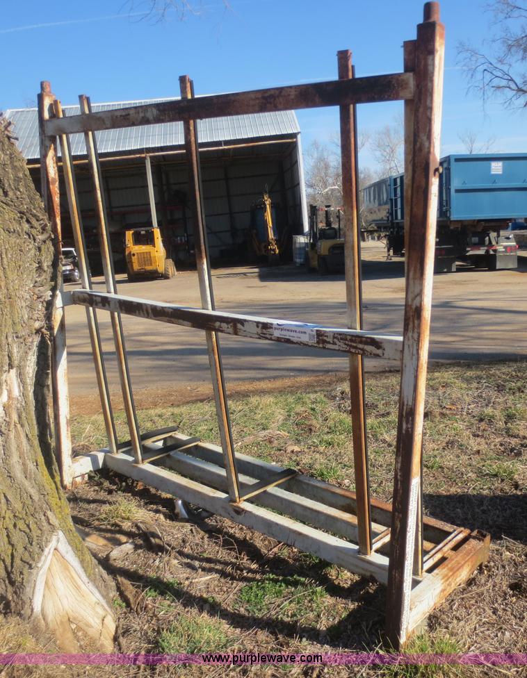 image for item F6828 Truck mounted glass rack