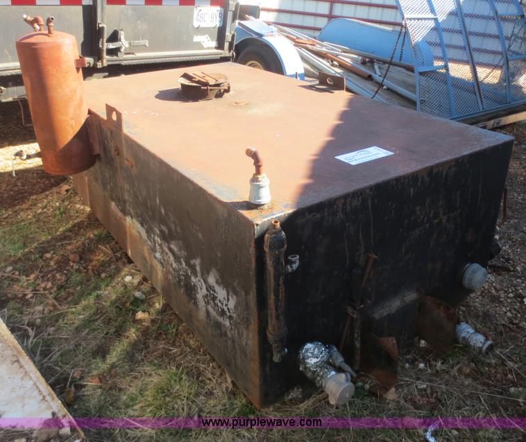 image for item F6830 86"L x 4'W x 27"H grease tank