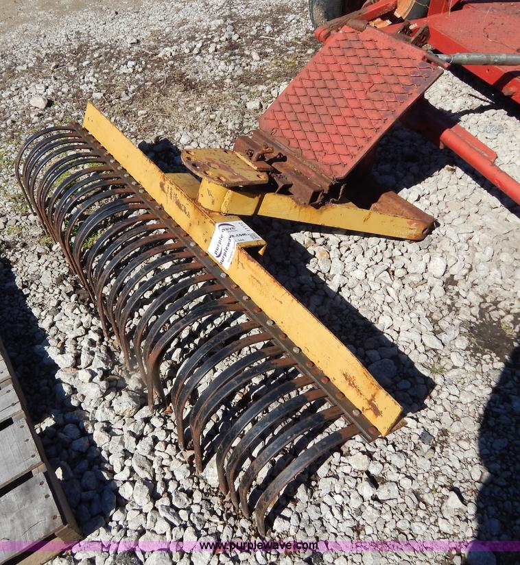 5'W rock rake in Harrisonville, MO | Item I1112 sold | Purple Wave