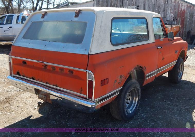 image for item I1118 1970 Chevrolet K5 Blazer SUV