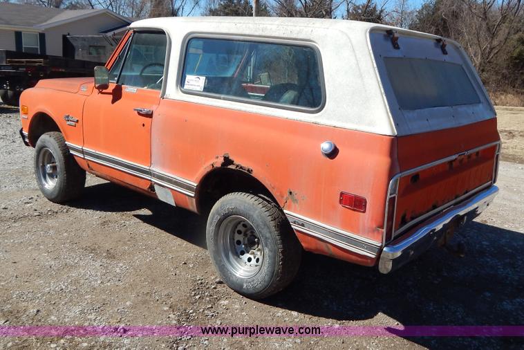 image for item I1118 1970 Chevrolet K5 Blazer SUV