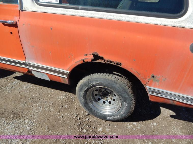 image for item I1118 1970 Chevrolet K5 Blazer SUV