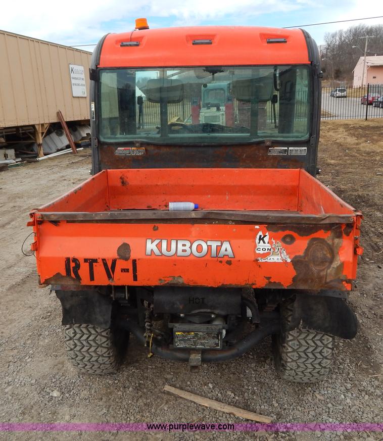 image for item I1127 Kubota RTV1100 utility vehicle
