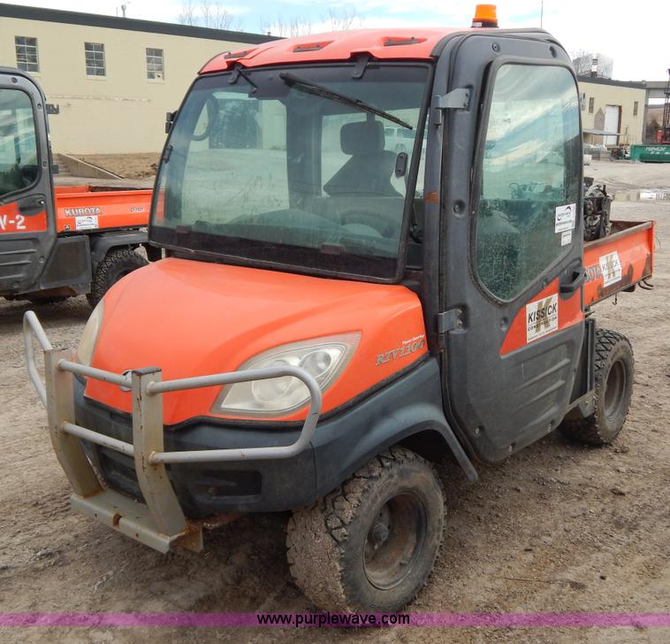 image for item I1128 Kubota RTV1100 utility vehicle