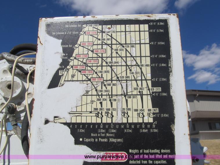 image for item I7212 1993 Ford F450 Super Duty crane truck