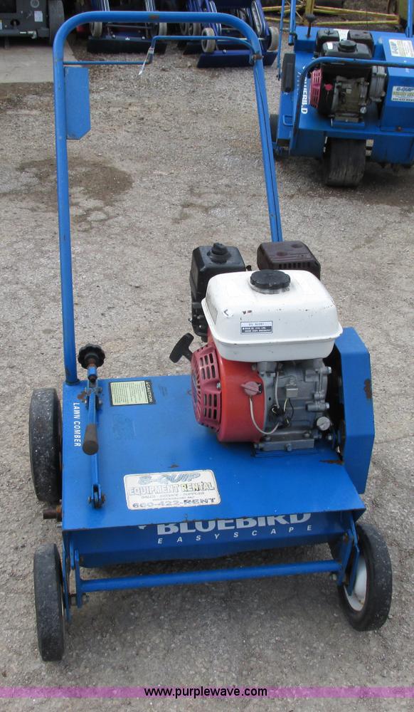 image for item Z9214 Blue Bird 520 lawn comber dethatcher/power rake