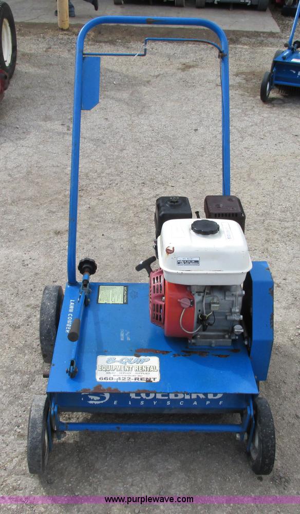 image for item Z9216 Blue Bird 520 lawn comber commercial dethatcher/power rake