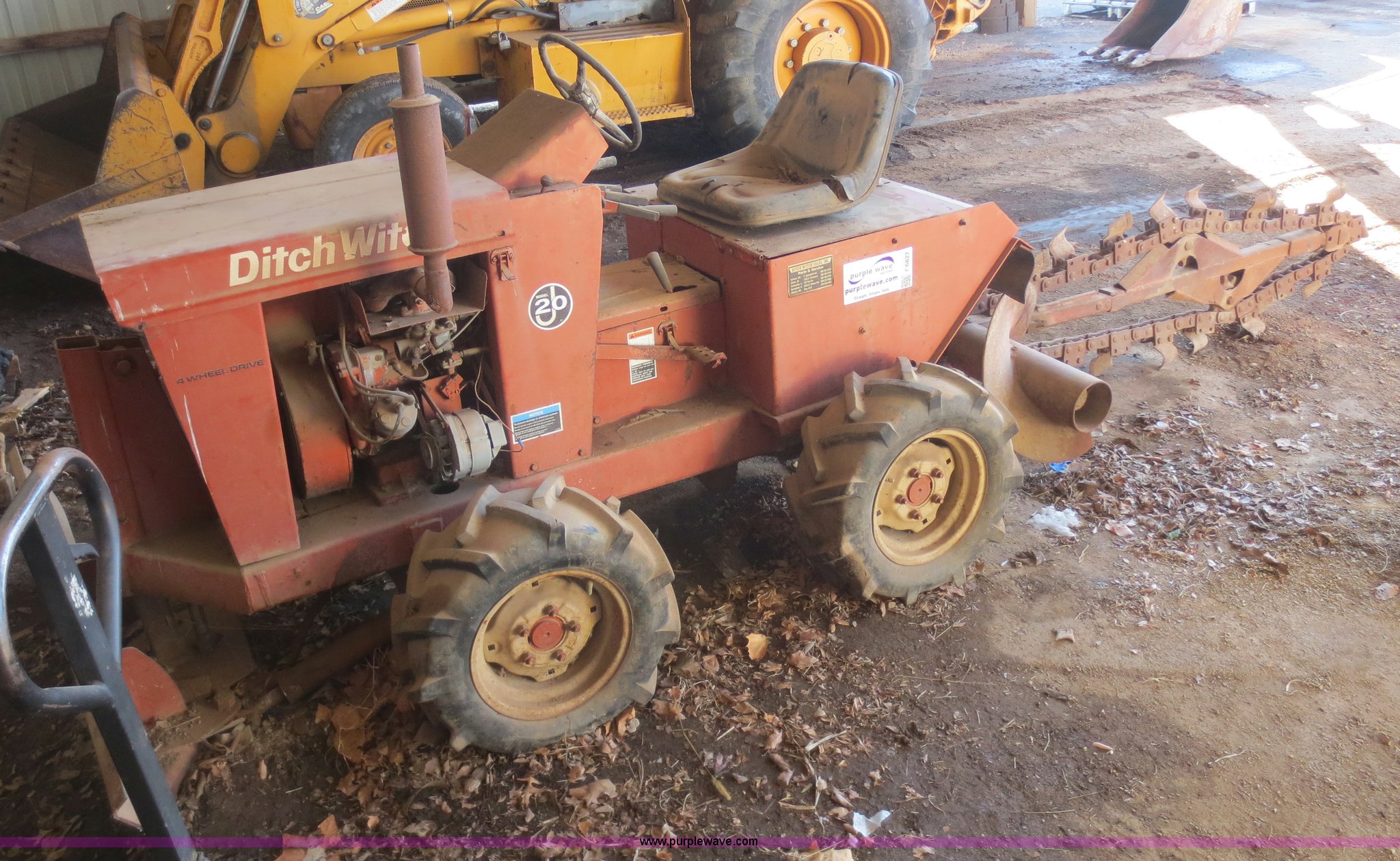 Ditch Witch J20 trencher Item F6827 selling at SOLD! April 2 Vehicles
