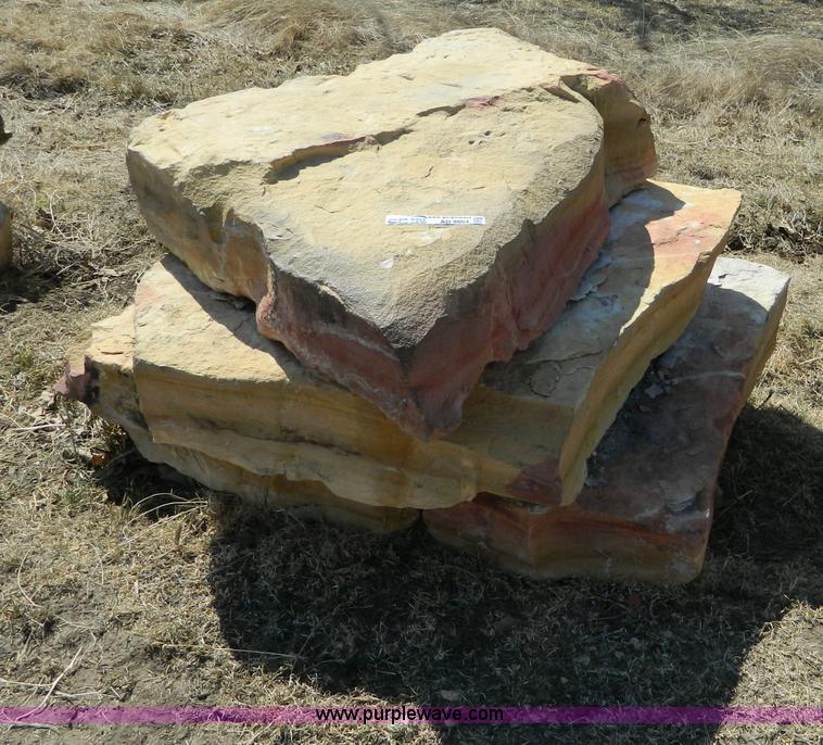 image for item AD9864 Assorted limestone fence posts